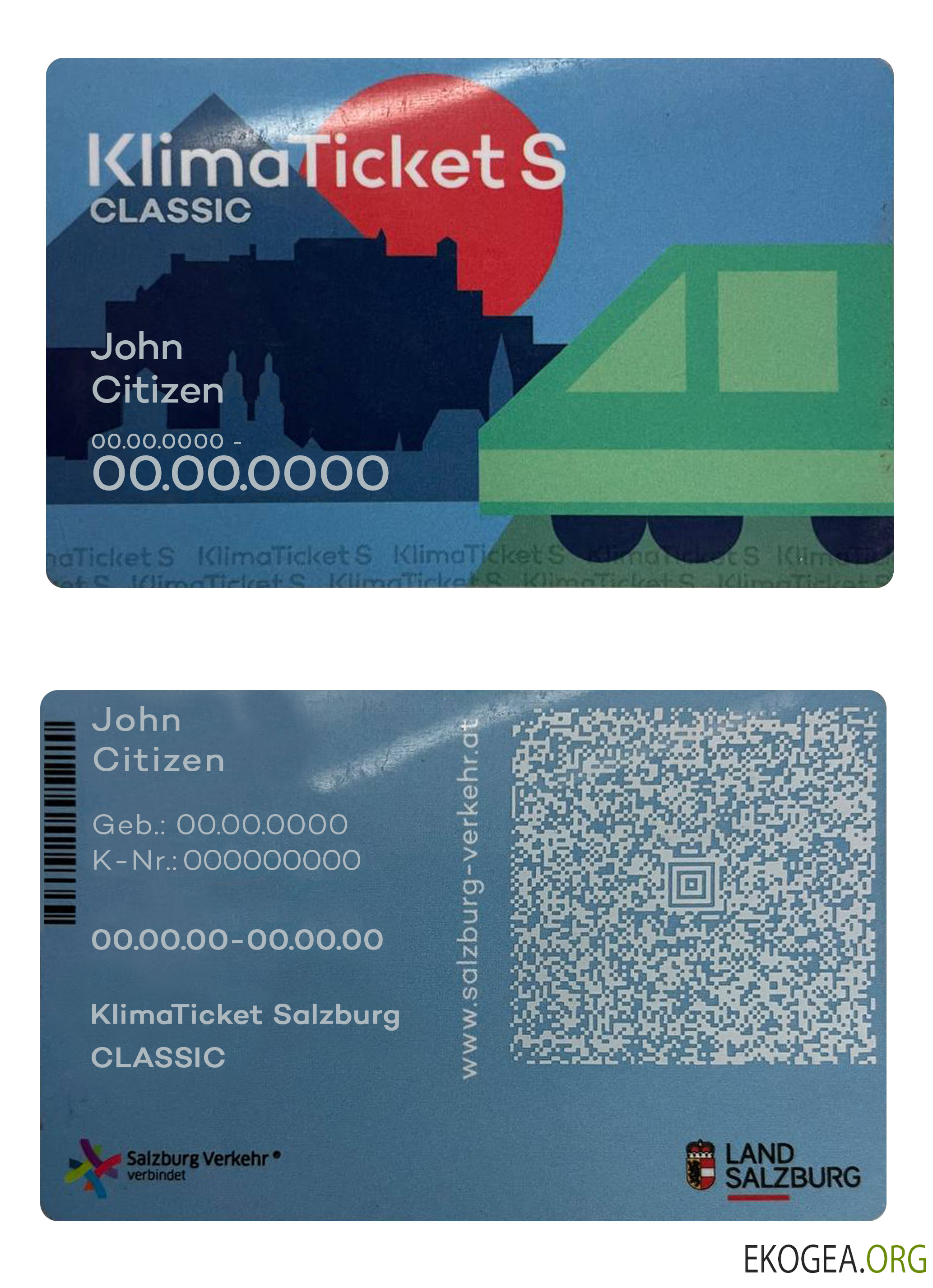 Autriche Klima Billet S